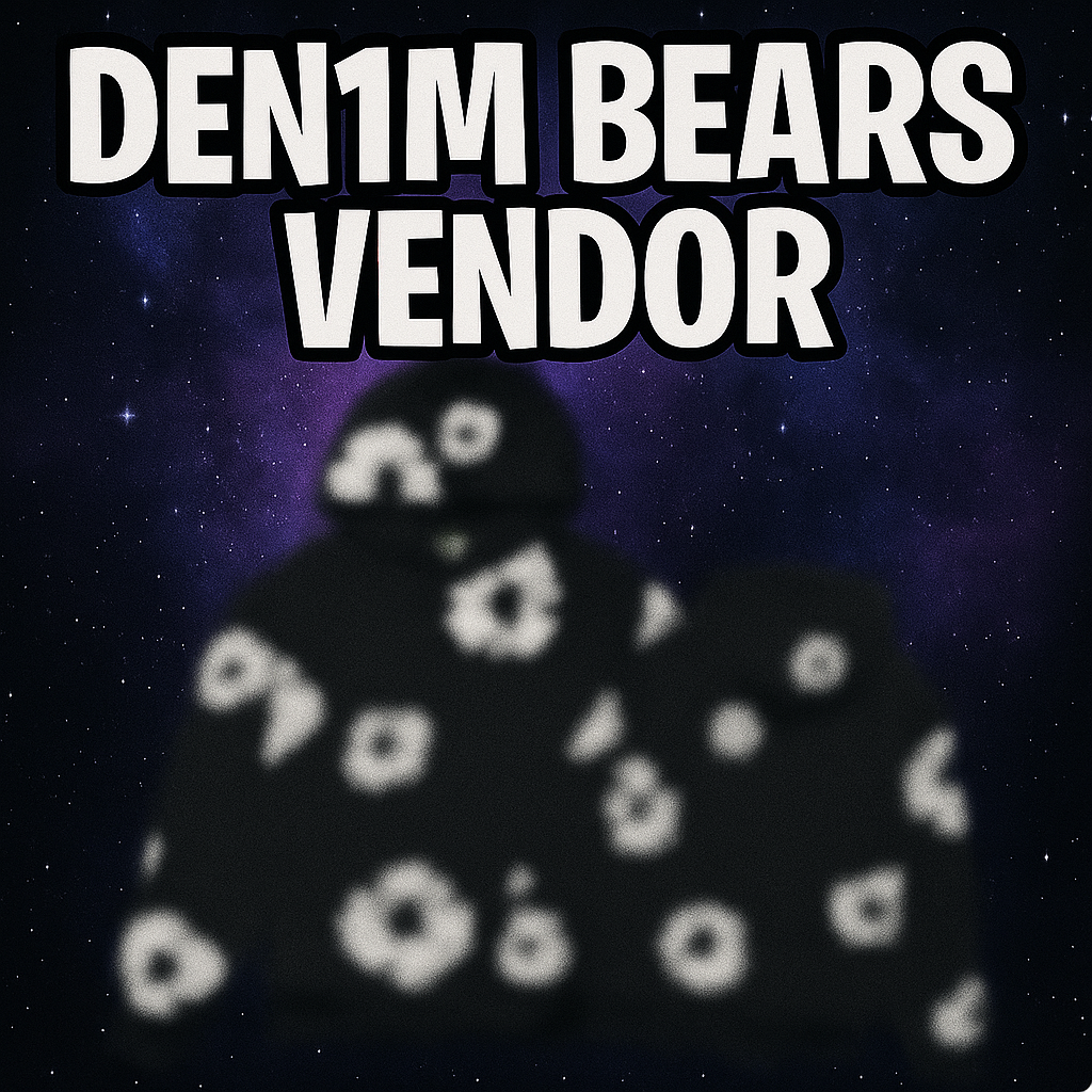 DEN1M BEARS VENDORS